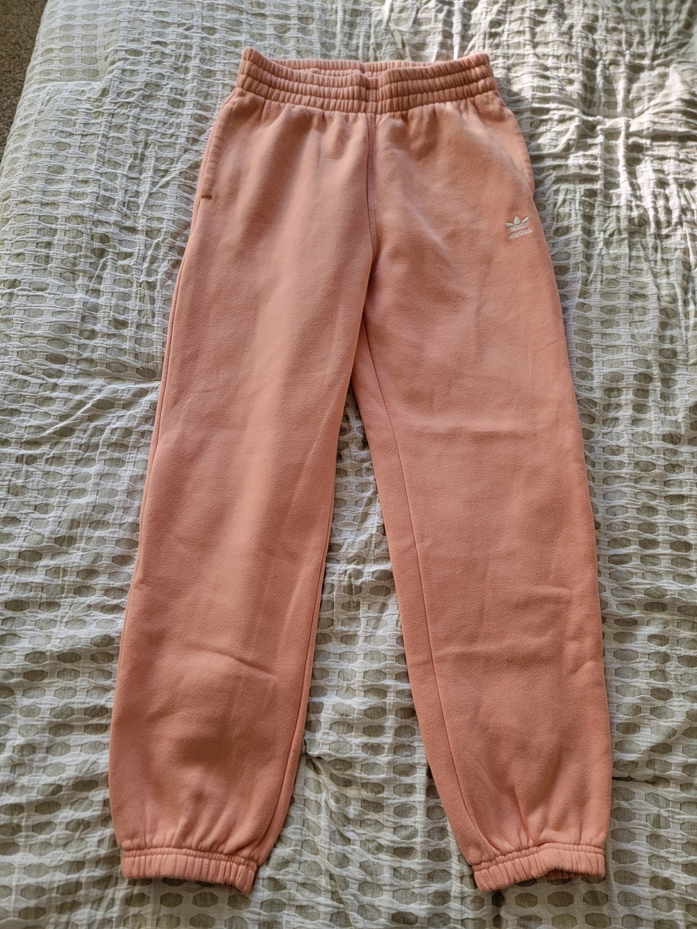 Get 2 pieces --1 Adidas Peach Pink pants and 1 pink sweater